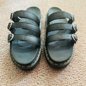 Doc Martin sandals only worn twice. My feet are too wide for them.